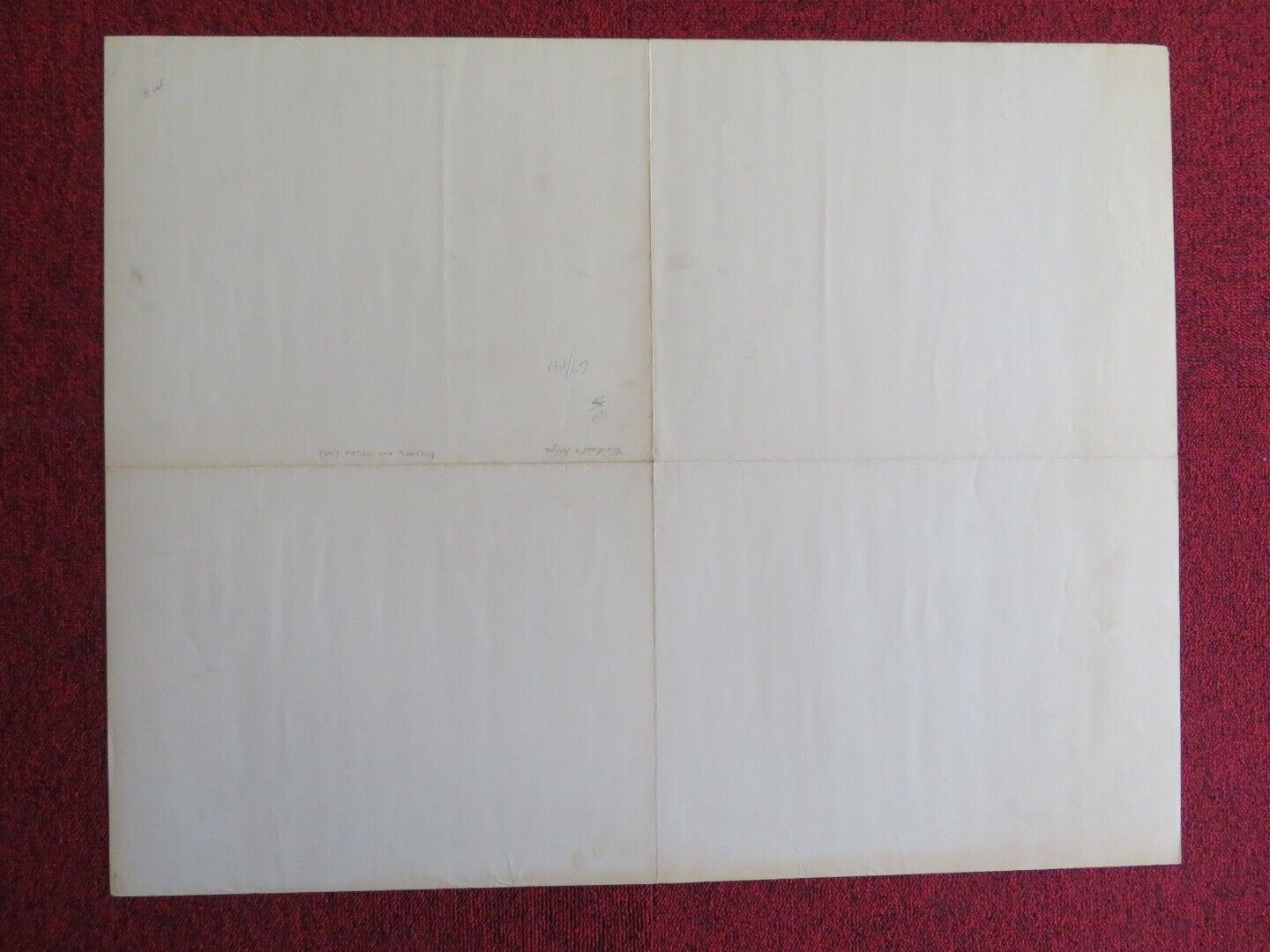 MICHAEL AND HELGA US HALF SHEET (22"x 28") POSTER RUTH GASSMANN 1969 - Rendezvous Cinema