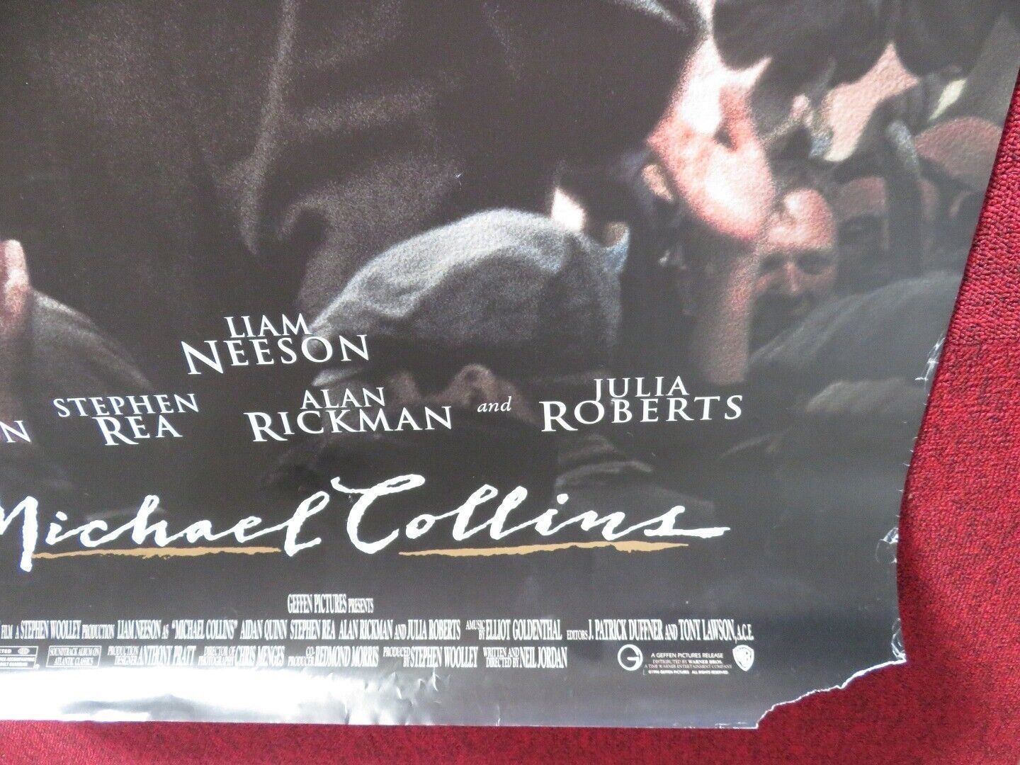 MICHAEL COLINS US ONE SHEET ROLLED POSTER LIAM NEESON AIDAN QUINN 1996 Movie posters