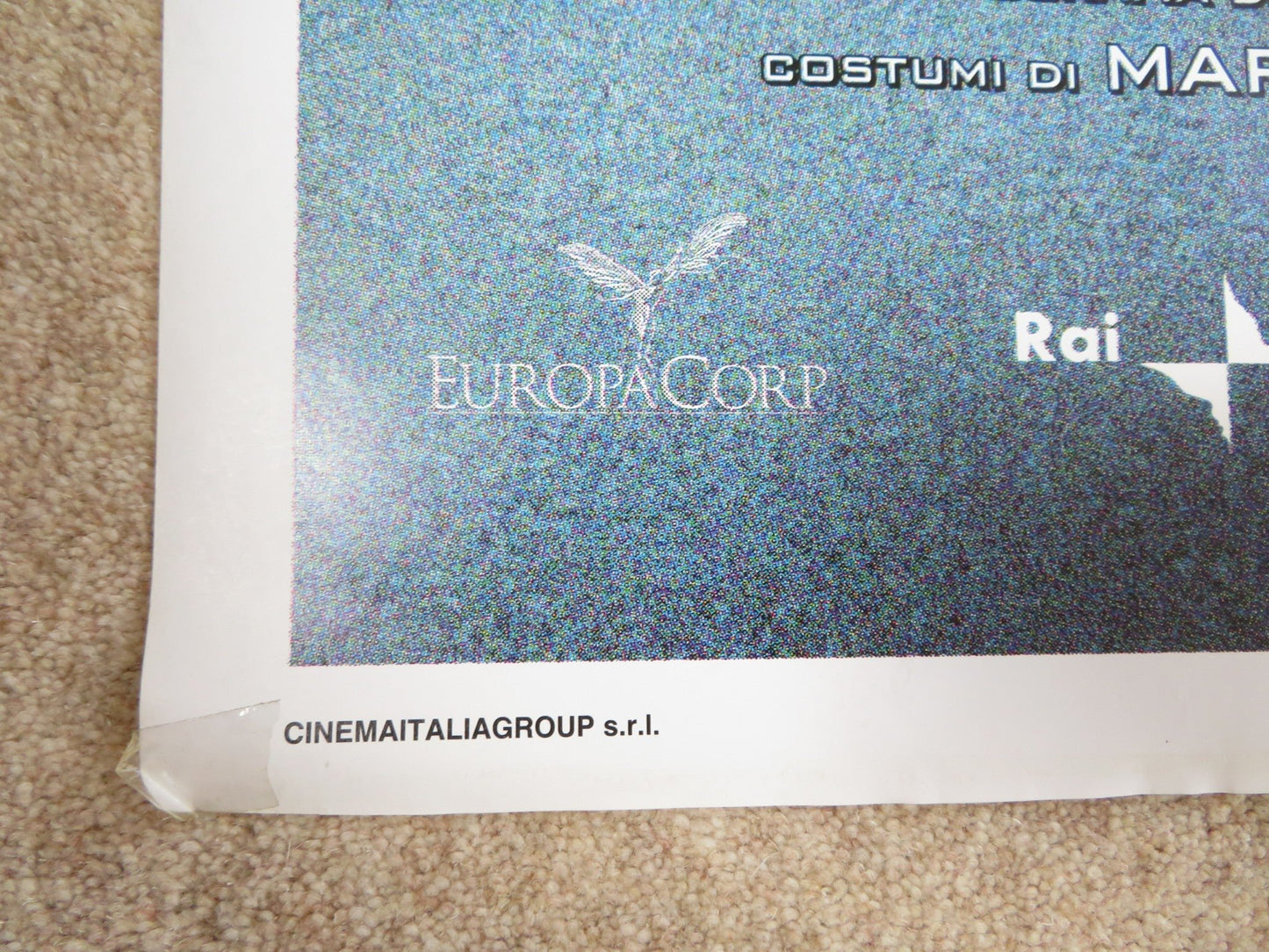 MICHEL VAILLANT ITALIAN 2 FOGLIO POSTER SAGAMORE STEVENIN PETER YOUNGBLOOD 2003 Rendezvous Cinema Movie posters