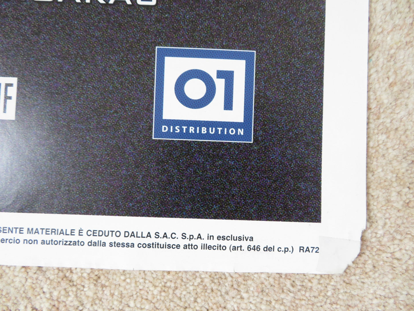 MICHEL VAILLANT ITALIAN 2 FOGLIO POSTER SAGAMORE STEVENIN PETER YOUNGBLOOD 2003 Rendezvous Cinema Movie posters