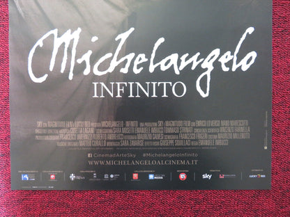 MICHELANGELO INFINITO ITALIAN LOCANDINA POSTER ENRICO LO VERSO 2017 Rendezvous Cinema Movie posters