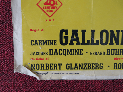 MICHELE STROGOFF ITALIAN FOTOBUSTA POSTER CURD JURGENS GENEVIEVE PAGE 1956 - Rendezvous Cinema