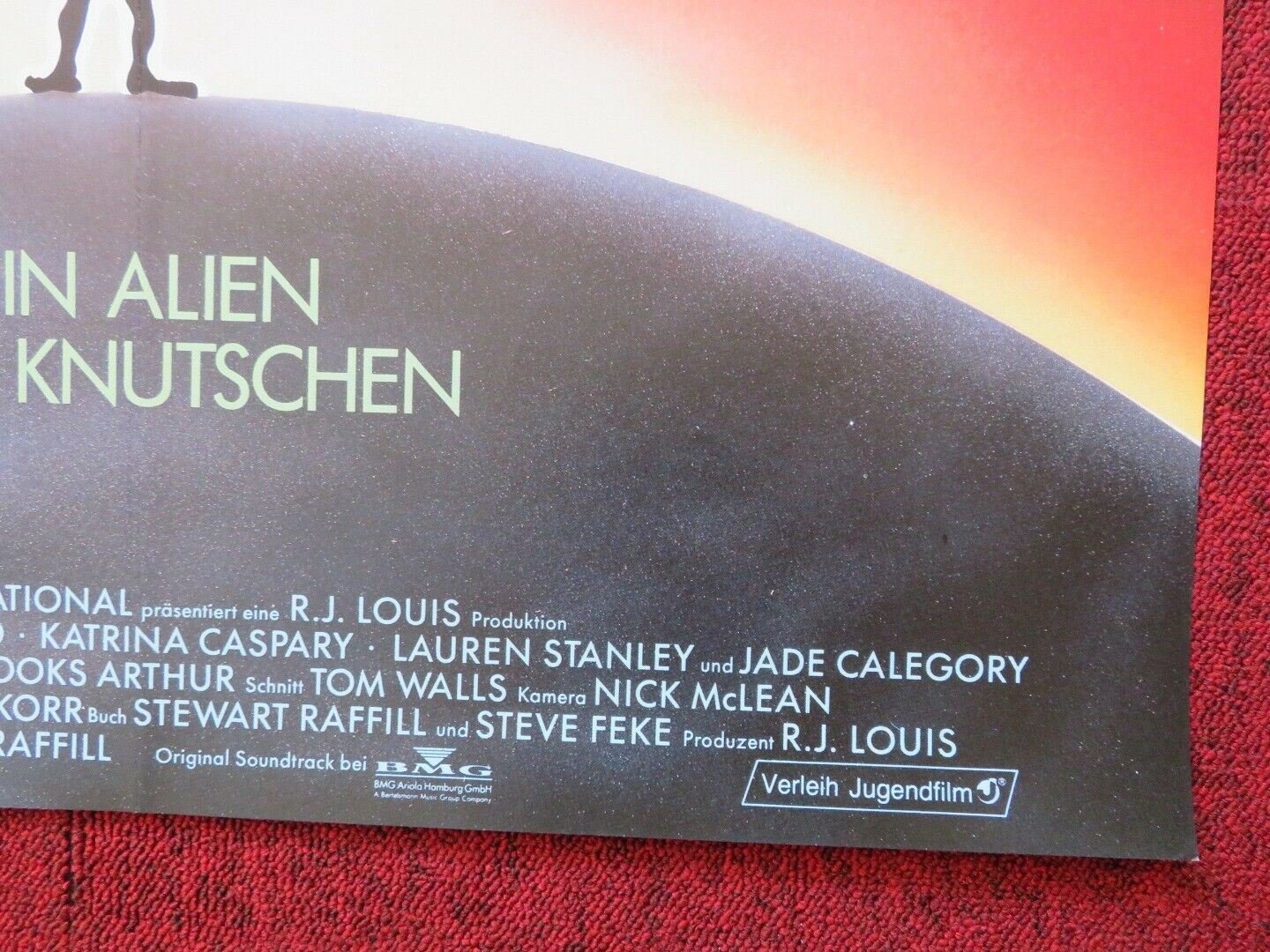 MICK / Mac and Me GERMAN A1 ROLLED POSTER CHRISTINE EBERSOLE 1988 Movie posters