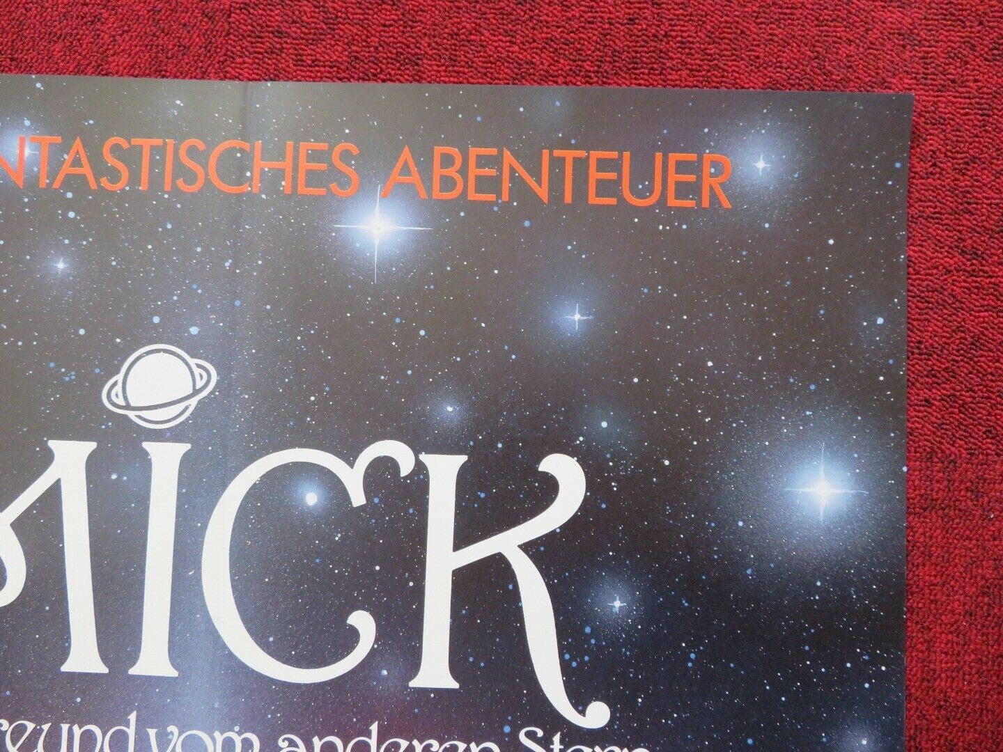 MICK / Mac and Me GERMAN A1 ROLLED POSTER CHRISTINE EBERSOLE 1988 Movie posters