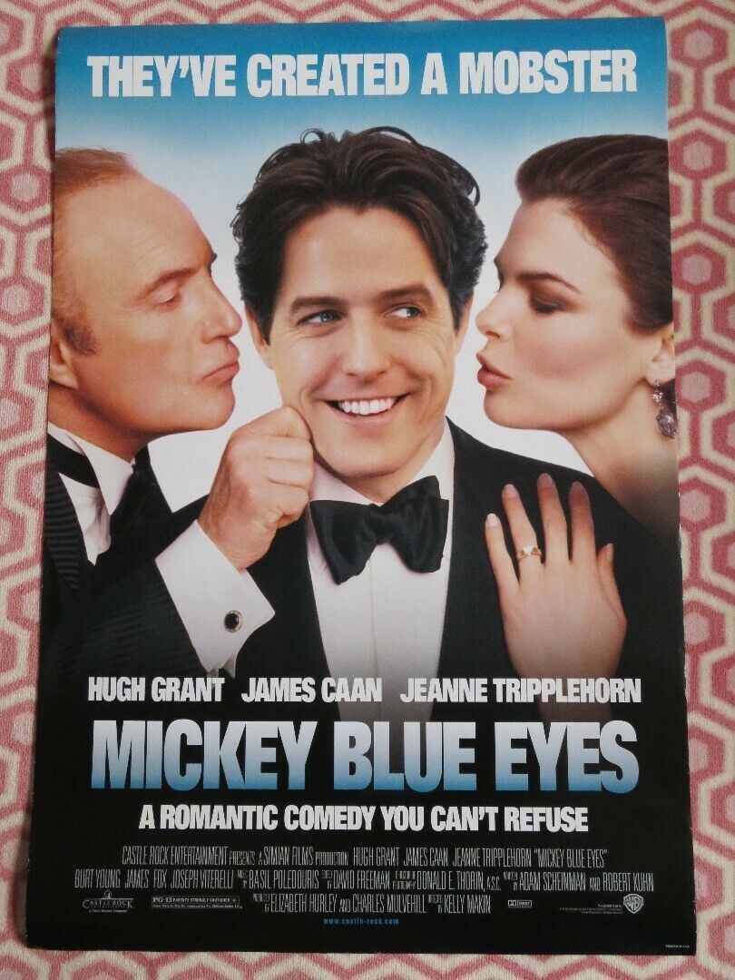 MICKEY BLUE EYES ONE SHEET ROLLED POSTER HUGH GRANT JAMES CAAN 1999 Rendezvous Cinema Movie posters
