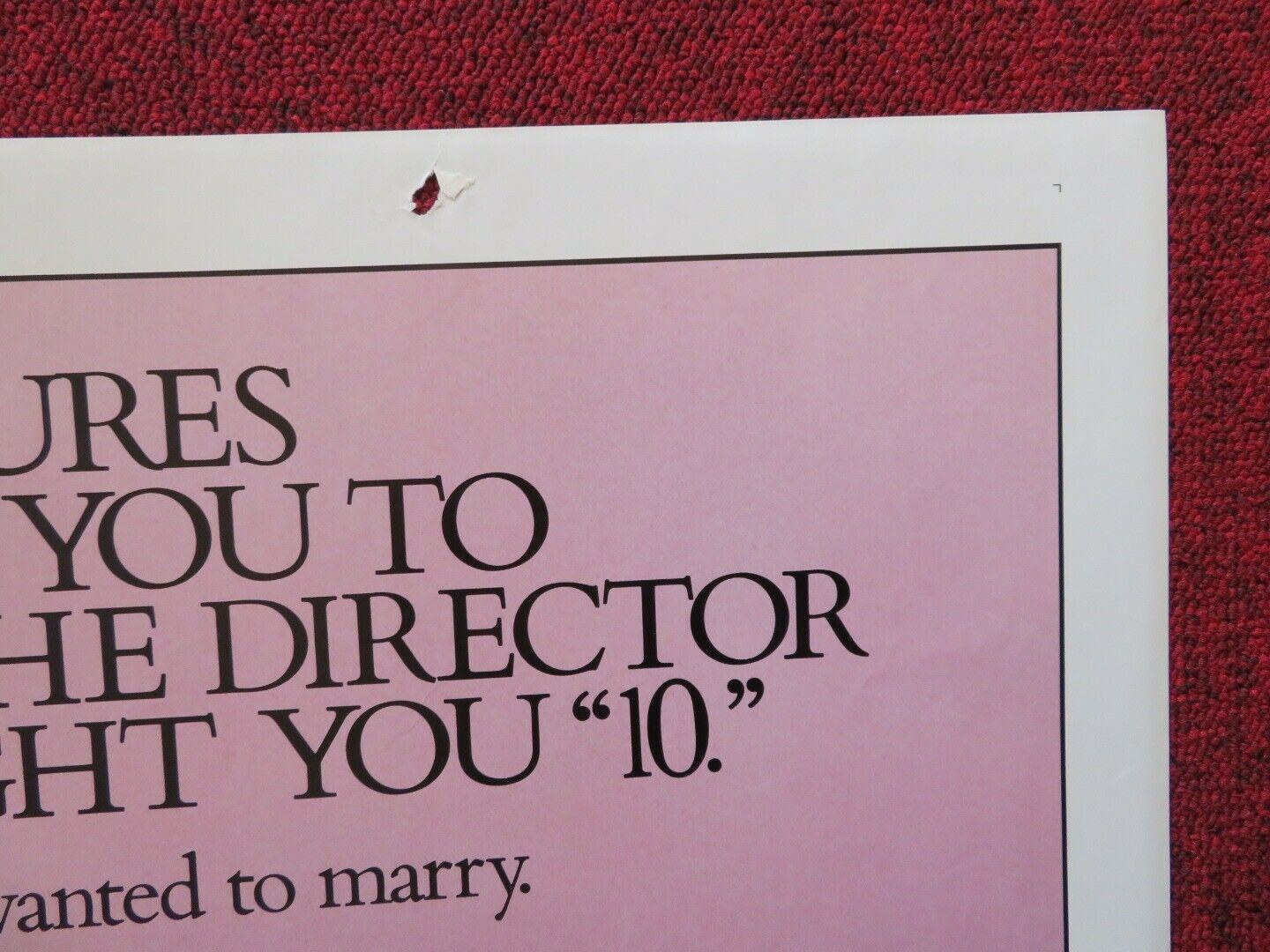 MICKI AND MAUDE FOLDED US ONE SHEET POSTER DUDLEY MOORE AMY IRVING 1984 Movie posters