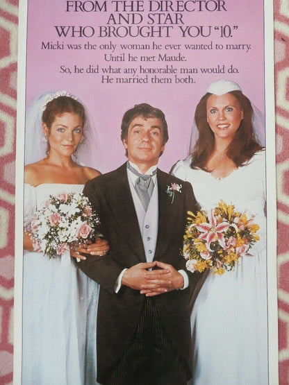 MICKI & MAUDE US INSERT (14"x 36") POSTER DUDLEY MOORE AMY IRVING 1984 Movie posters