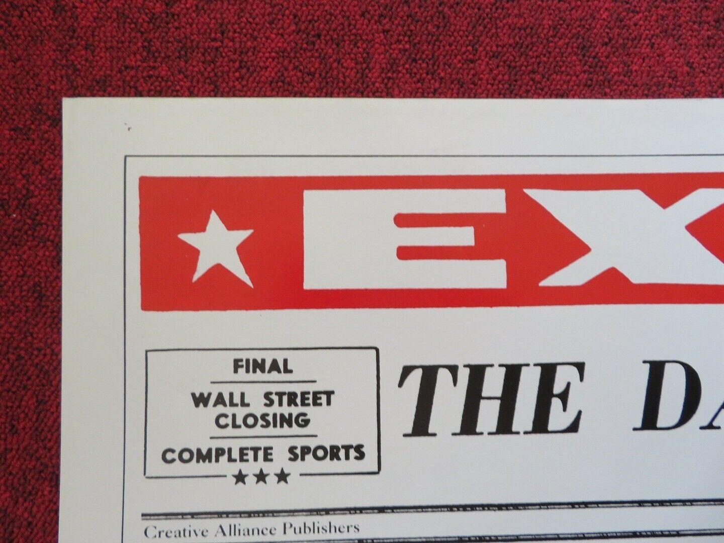 MIDDLE AGE CRAZY FOLDED US ONE SHEET POSTER ANN - MARGRET BRUCE DERN 1980 Movie posters