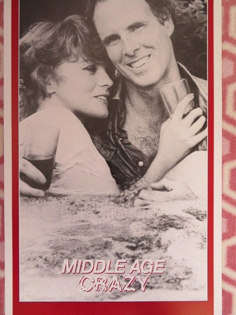 MIDDLE AGE CRAZY STYLE B US INSERT (14"x 36") POSTER BRUCE DERN ANN-MARGRET '80 - Rendezvous Cinema