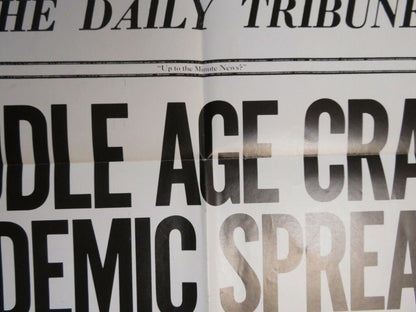 MIDDLE AGE CRAZY US ONE SHEET POSTER BRUCE DERN ANN - MARGRET1980 STYLE A Movie posters