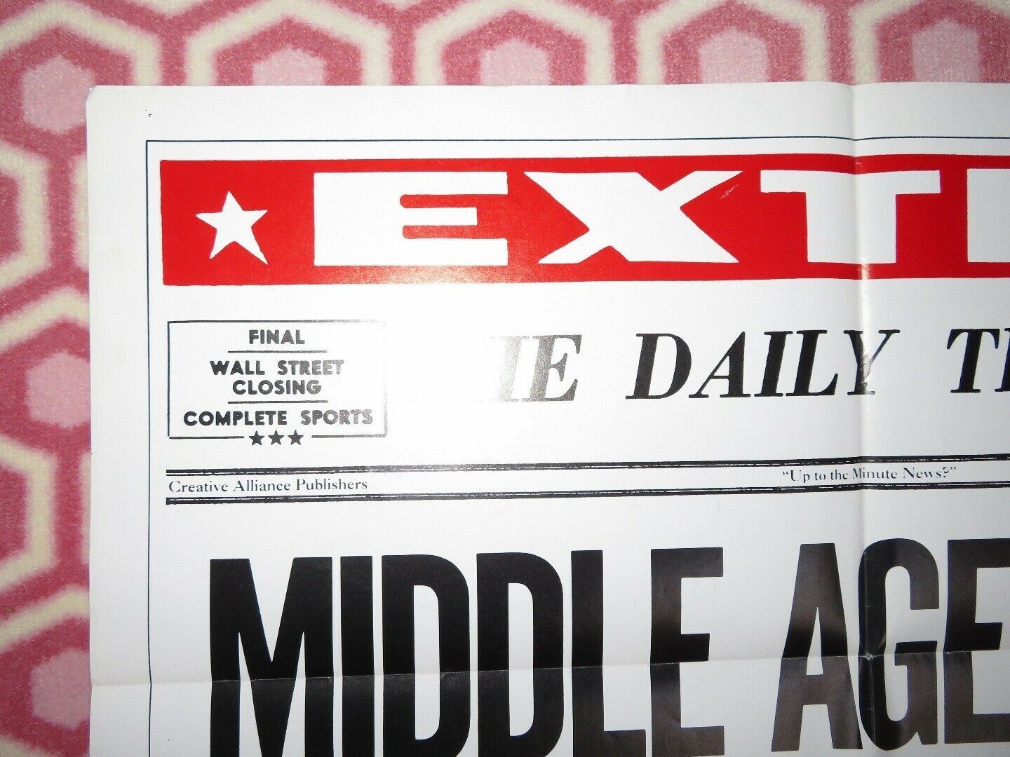 MIDDLE AGE CRAZY US ONE SHEET POSTER BRUCE DERN ANN - MARGRET1980 STYLE A Movie posters