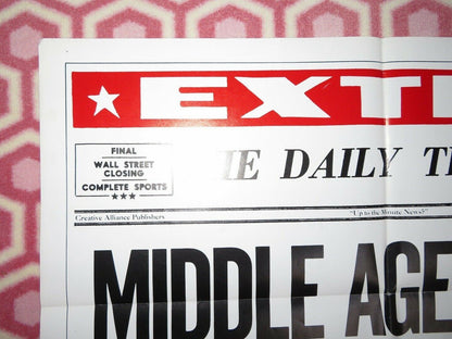 MIDDLE AGE CRAZY US ONE SHEET POSTER BRUCE DERN ANN - MARGRET1980 STYLE A Movie posters