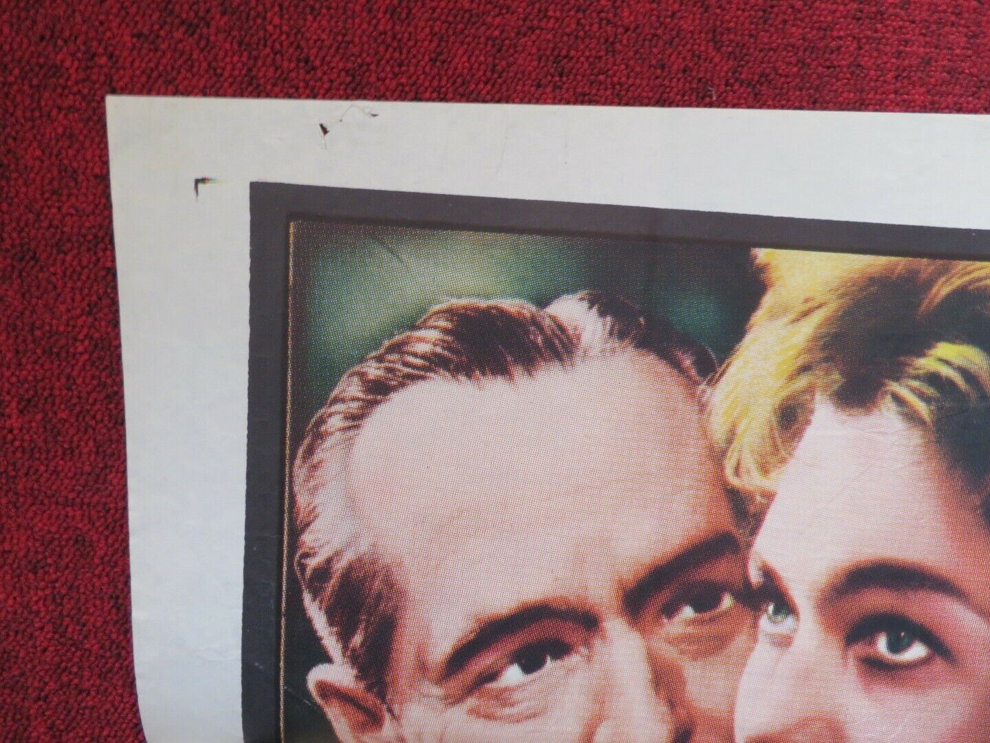 MIDDLE OF THE NIGHT FOLDED US ONE SHEET POSTER KIM NOVAK FREDRIC MARCH 1959 Movie posters