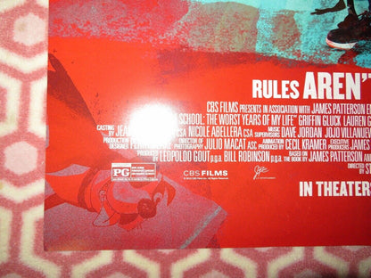 MIDDLE SCHOOL: THE WORST YEARS OF MY LIFE US ONE SHEET ROLLED POSTER 2016 Movie posters