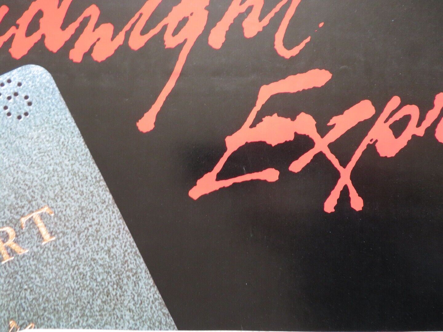 MIDNIGHT EXPRESS U.S ROLLED POSTER BRAD DAVIS BO HOPKINS 1978 Movie posters