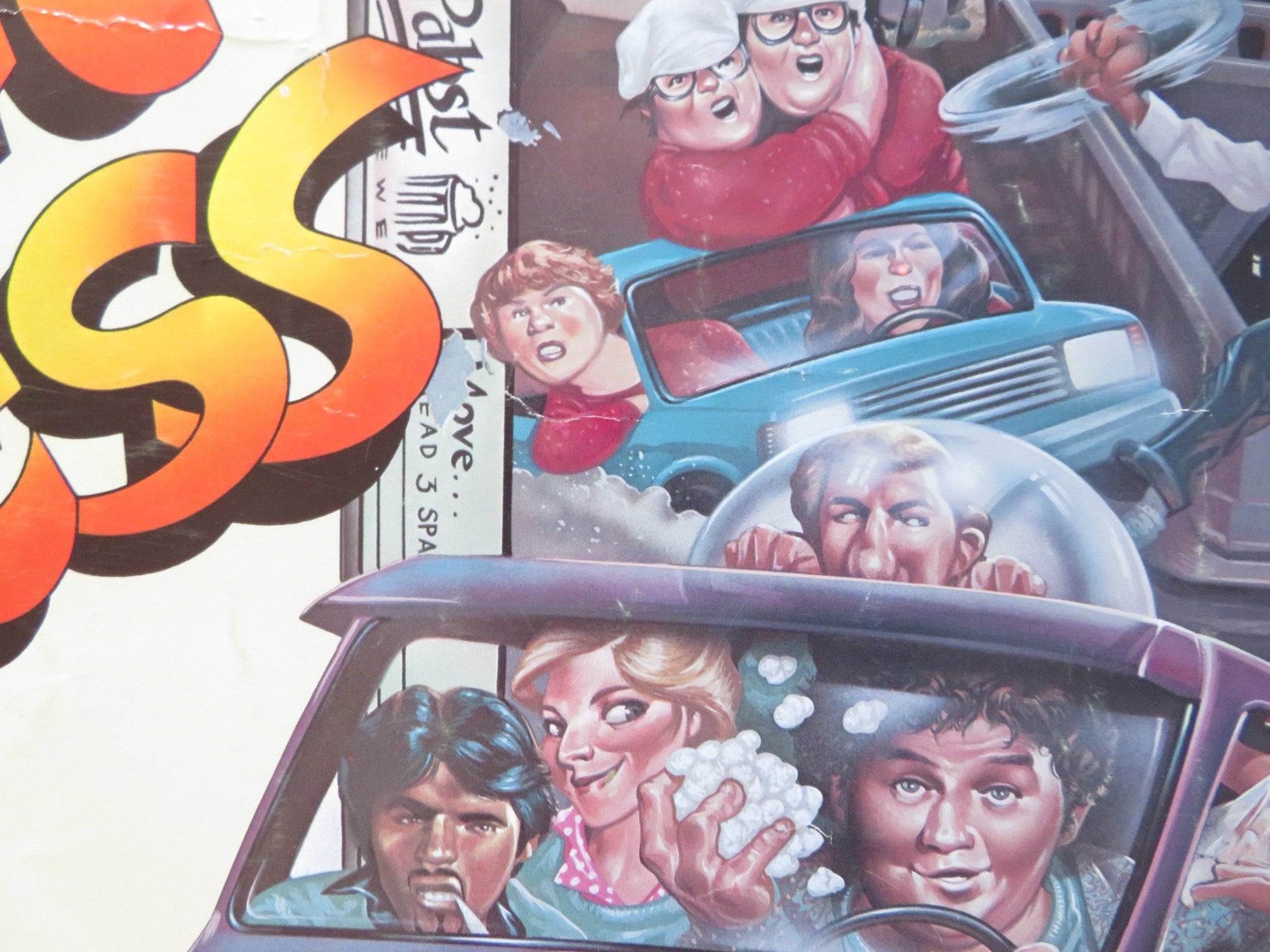 MIDNIGHT MADNESS US HALF SHEET (22"x 28") POSTER DAVID NAUGHTON D. CLINGER 1980 Rendezvous Cinema Movie posters