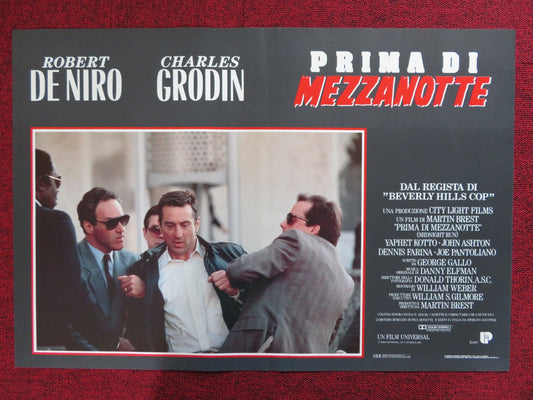 MIDNIGHT RUN ITALIAN FOTOBUSTA POSTER ROBERT DE NIRO CHARLES GRODIN 1984 Rendezvous Cinema Movie posters