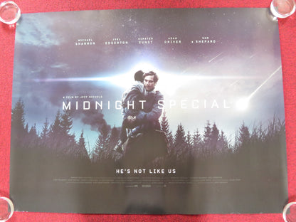 MIDNIGHT SPECIAL UK QUAD (30"x 40") ROLLED POSTER MICHAEL SHANNON 2016 Rendezvous Cinema Movie posters