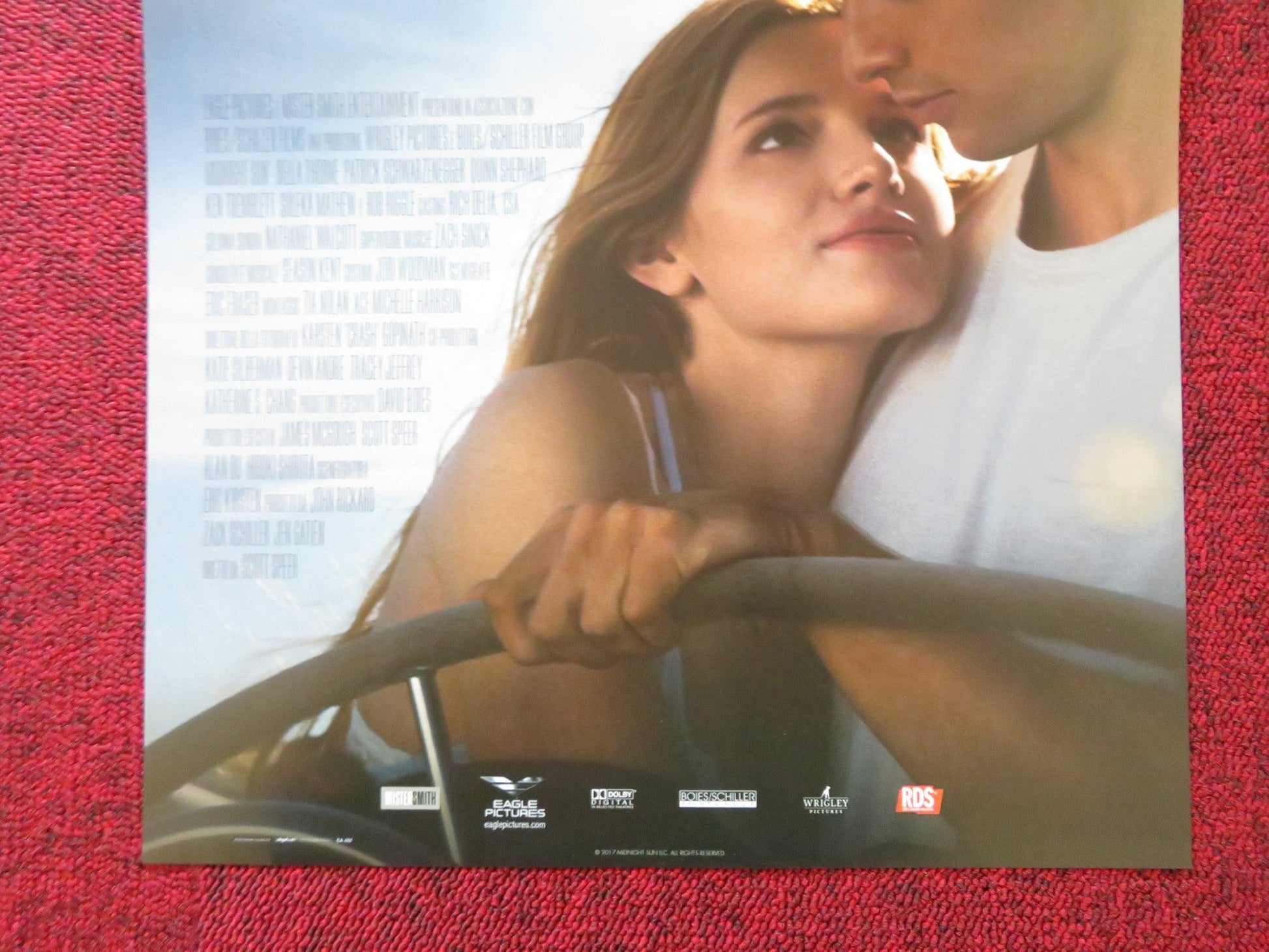 MIDNIGHT SUN ITALIAN LOCANDINA POSTER BELLA THORNE PATRICK SCHWARZENEGGER 2018 Rendezvous Cinema Movie posters