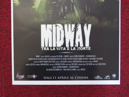 MIDWAY - TRA LA VITA E LA MORTE ITALIAN LOCANDINA POSTER ELISABETTA PELLINI 2013 Rendezvous Cinema Movie posters