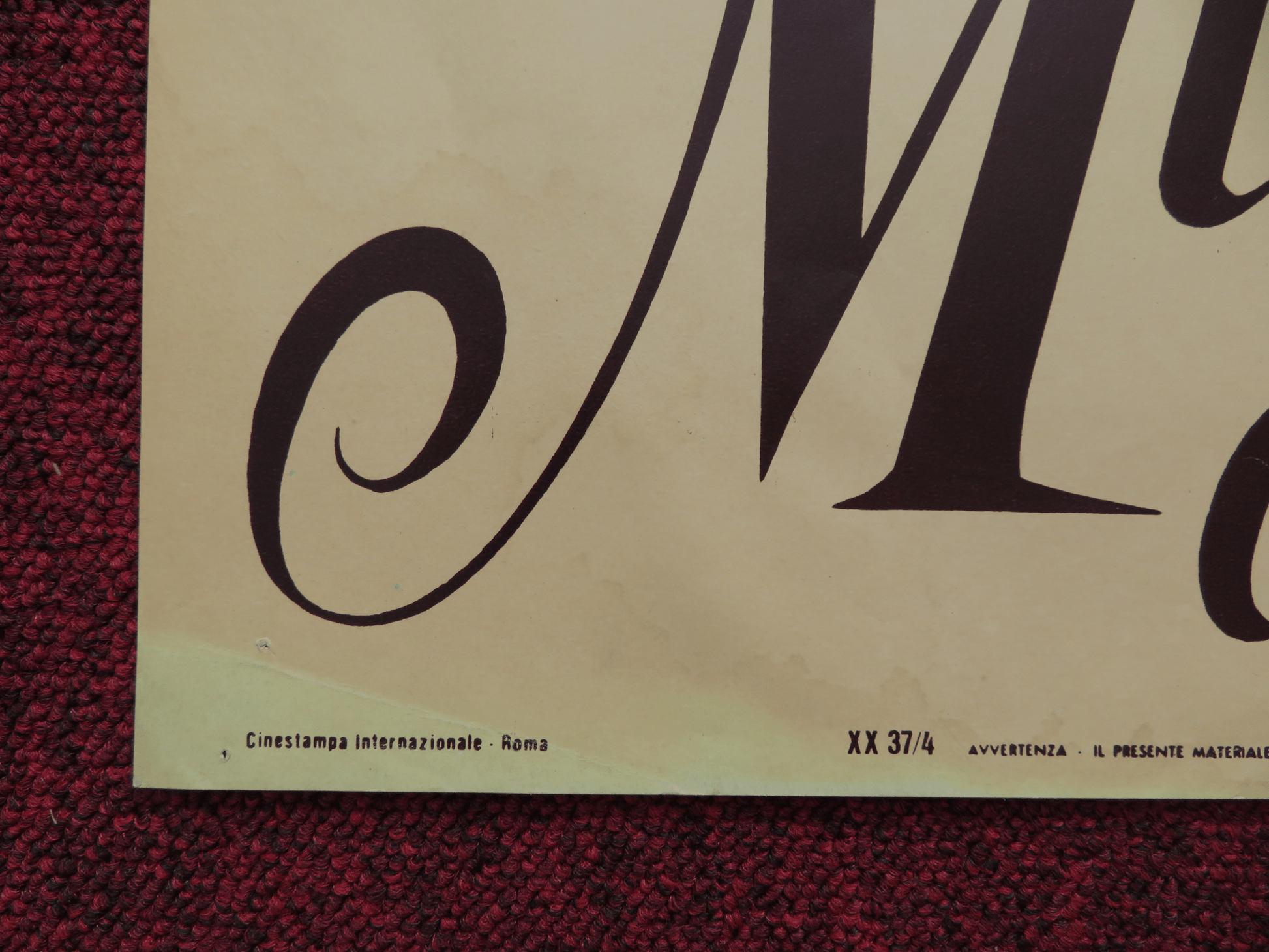 MIELE DI DONNA / HONEY ITALIAN FOTOBUSTA POSTER C.GOLDSMITH CATHERINE SPAAK '81 Rendezvous Cinema Movie posters