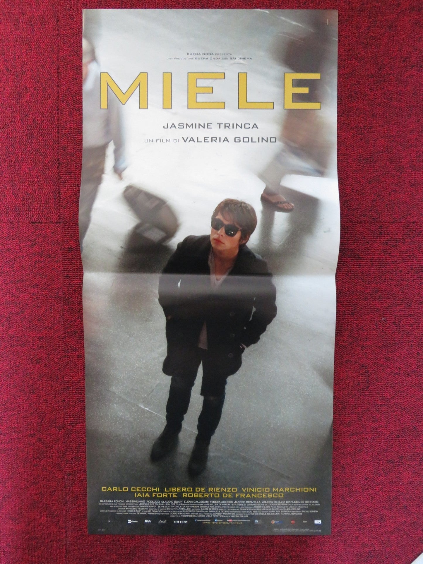 MIELE ITALIAN LOCANDINA POSTER JASMINE TRINCA CARLO CECCHI 2013 Rendezvous Cinema Movie posters