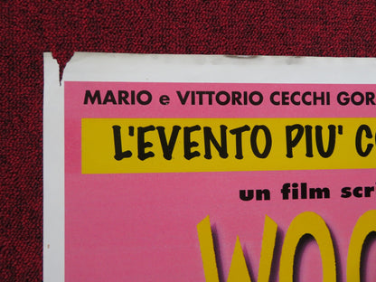 MIGHTY APHRODITE ITALIAN FOGLIO POSTER WOODY ALLEN F.MURRAY ABRAHAM 1996 Rendezvous Cinema Movie posters