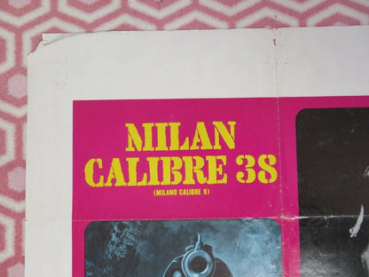 MILANO CALBRE 9 / Caliber 9 FRENCH (41"x 27") POSTER ROLLED BARBARA BOUCHET 1972 - Rendezvous Cinema