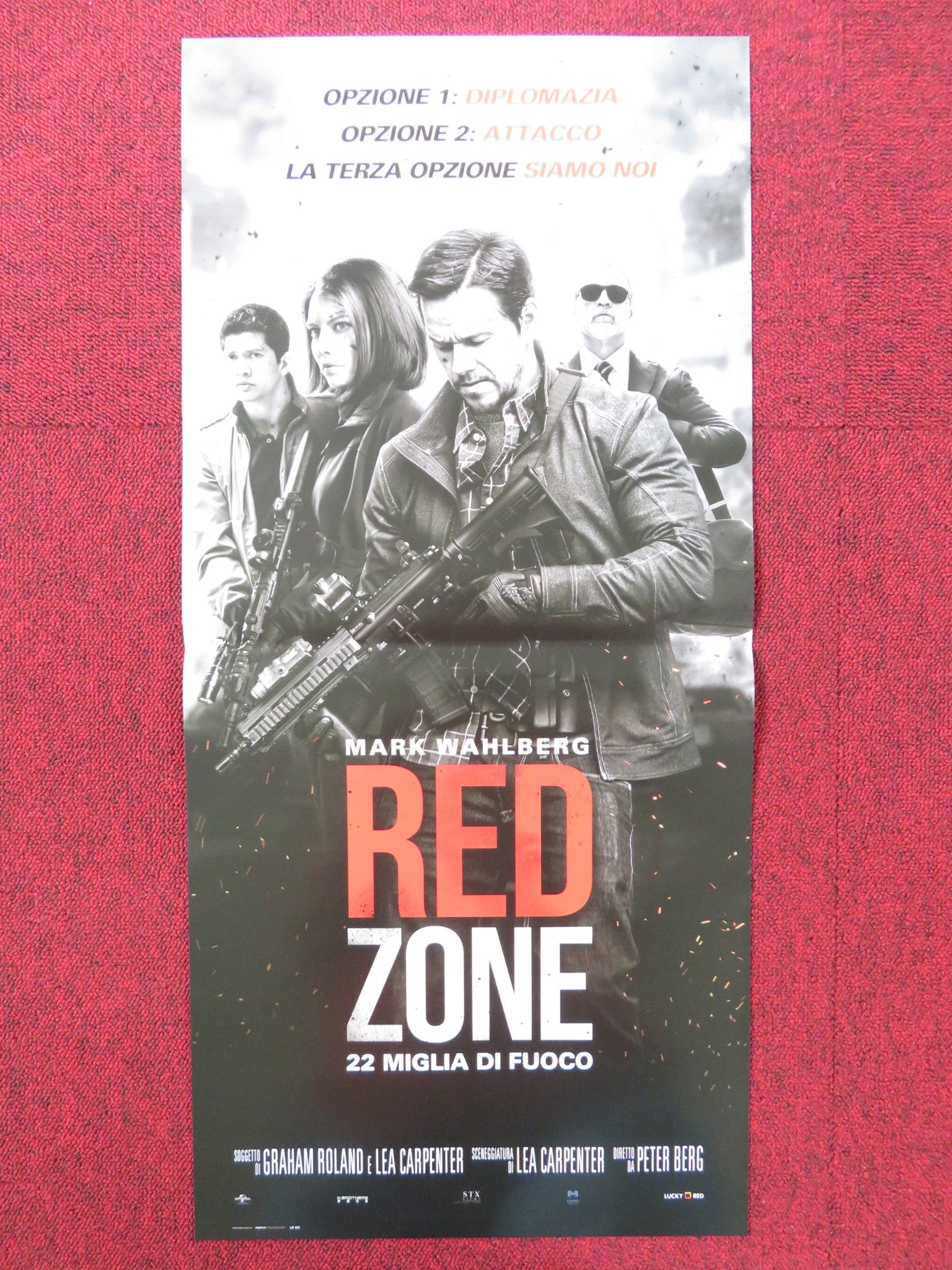 MILE 22 ITALIAN LOCANDINA POSTER MARK WAHLBERG LAUREN COHAN 2018 Rendezvous Cinema Movie posters