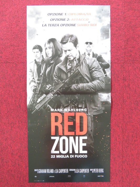 MILE 22 ITALIAN LOCANDINA POSTER MARK WAHLBERG LAUREN COHAN 2018 Rendezvous Cinema Movie posters