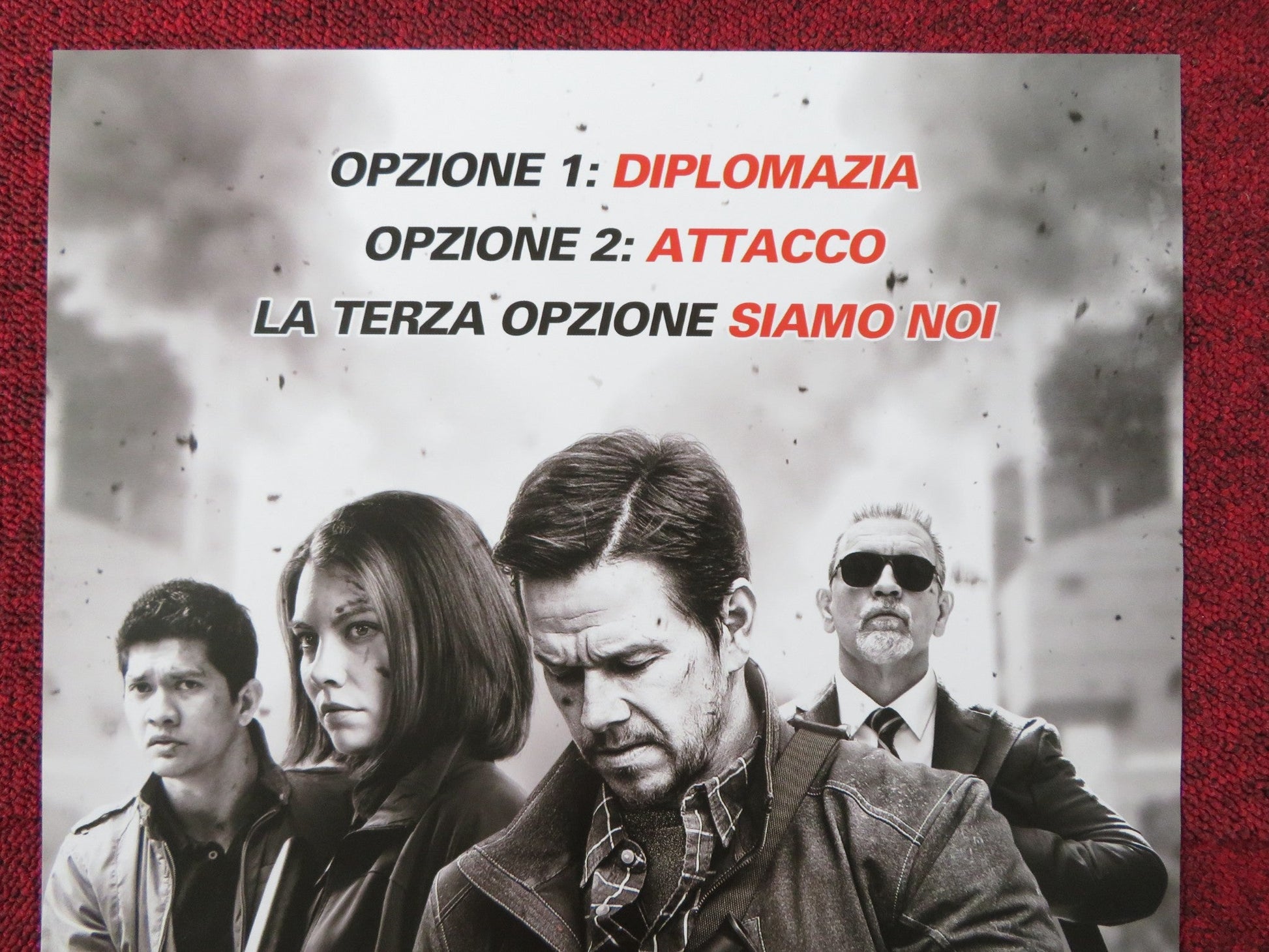 MILE 22 ITALIAN LOCANDINA POSTER MARK WAHLBERG LAUREN COHAN 2018 Rendezvous Cinema Movie posters