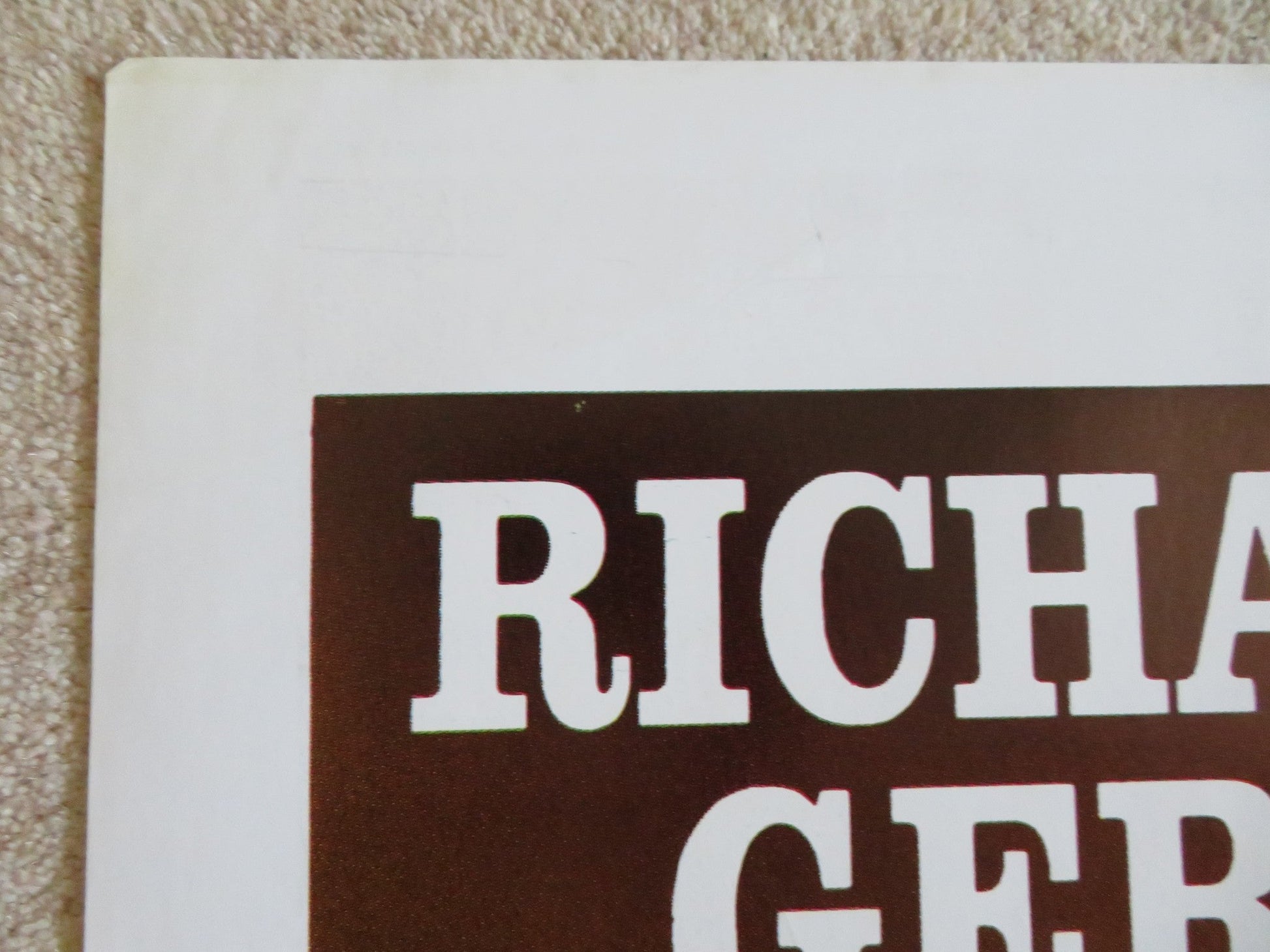 MILES FROM HOME ITALIAN 2 FOGLIO POSTER RICHARD GERE KEVIN ANDERSON 1988 Rendezvous Cinema Movie posters