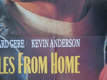 MILES FROM HOME US ONE SHEET POSTER RICHARD GERE KEVIN ANDERSON 1988 Movie posters