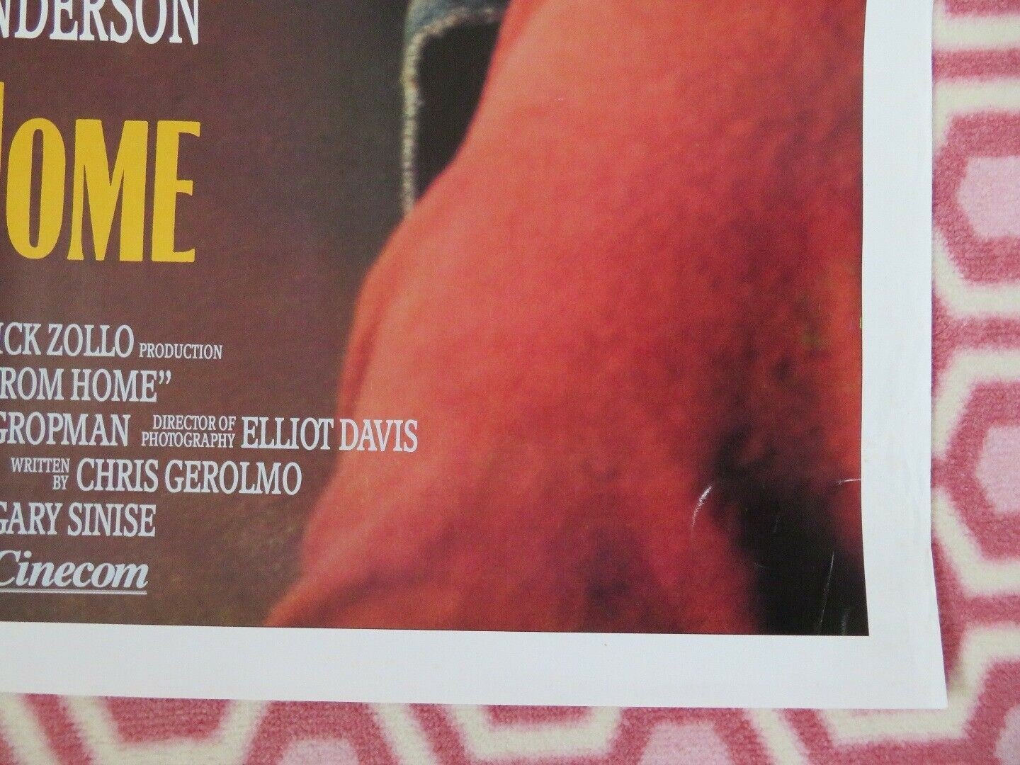 MILES FROM HOME US ONE SHEET POSTER RICHARD GERE KEVIN ANDERSON 1988 Movie posters