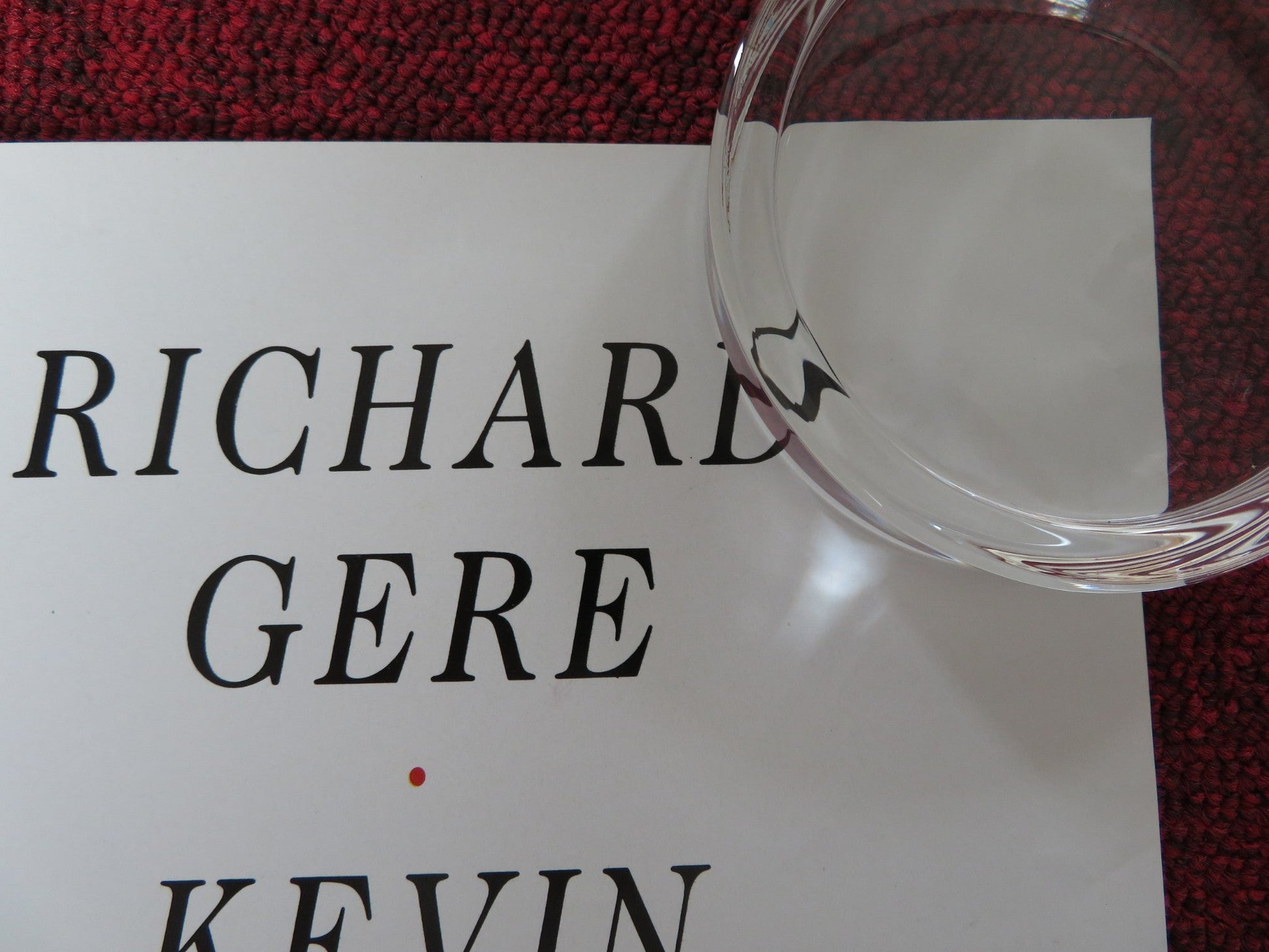 MILES FROM HOME VHS VIDEO POSTER RICHARD GERE KEVIN ANDERSON 1988 Rendezvous Cinema Movie posters