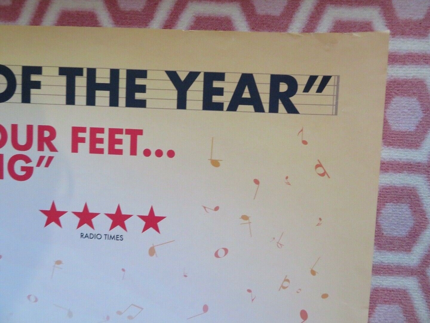 MILITARY WIVES QUAD (30"x 40") ROLLED POSTER KIRSTIN SCOTT THOMAS SHARON HORGAN Movie posters