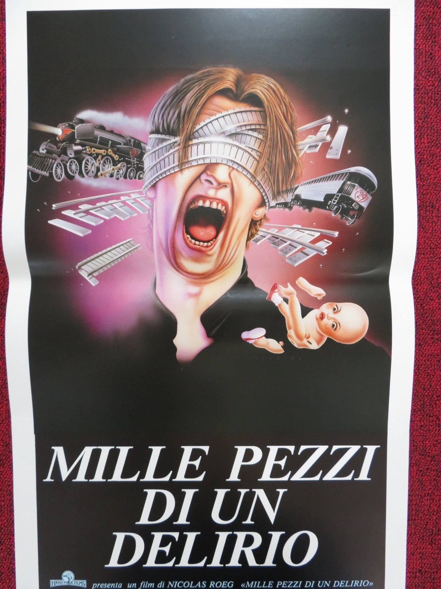 MILLE PEZZI DI UN DELIRIO ITALIAN LOCANDINA POSTER GARY OLDMAN LLOYD 1988 Rendezvous Cinema Movie posters