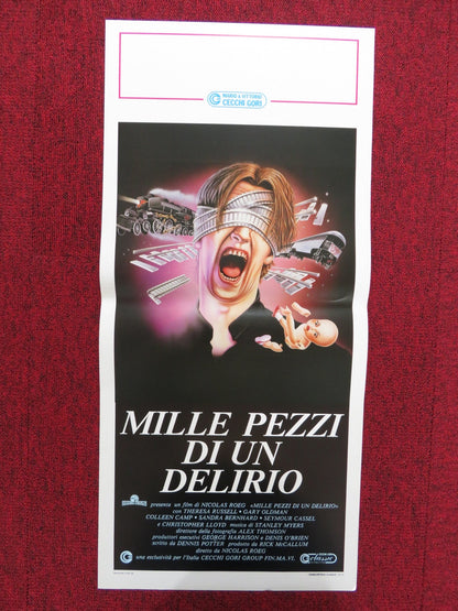 MILLE PEZZI DI UN DELIRIO ITALIAN LOCANDINA POSTER GARY OLDMAN LLOYD 1988 Rendezvous Cinema Movie posters