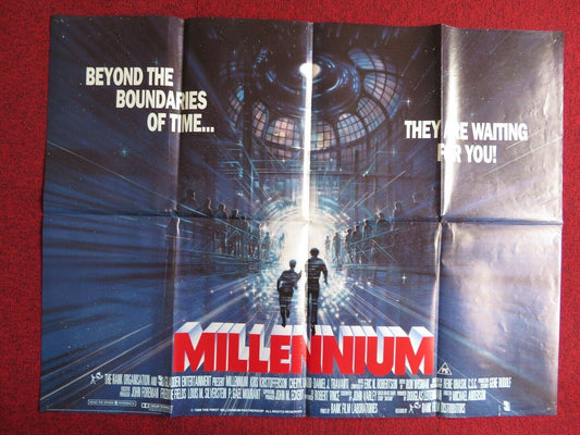 MILLENNIUM UK QUAD POSTER CHERL LADD KRIS KRISTOFFERSON 1989 - Rendezvous Cinema