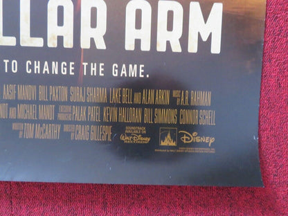 MILLION DOLLAR ARM US ONE SHEET ROLLED POSTER DISNEY JON HAMM 2014 Movie posters