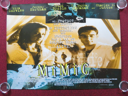 MIMIC UK QUAD (30"x 40") ROLLED POSTER JEREMY NORTHAM MIRA SORVINO 1997 Rendezvous Cinema Movie posters