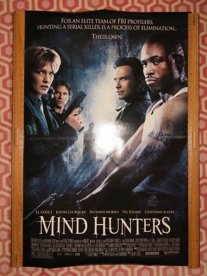 MIND HUNTERS US ONE SHEET ROLLED POSTER LL COOL J CHRISTIAN SLATER 2004 - Rendezvous Cinema