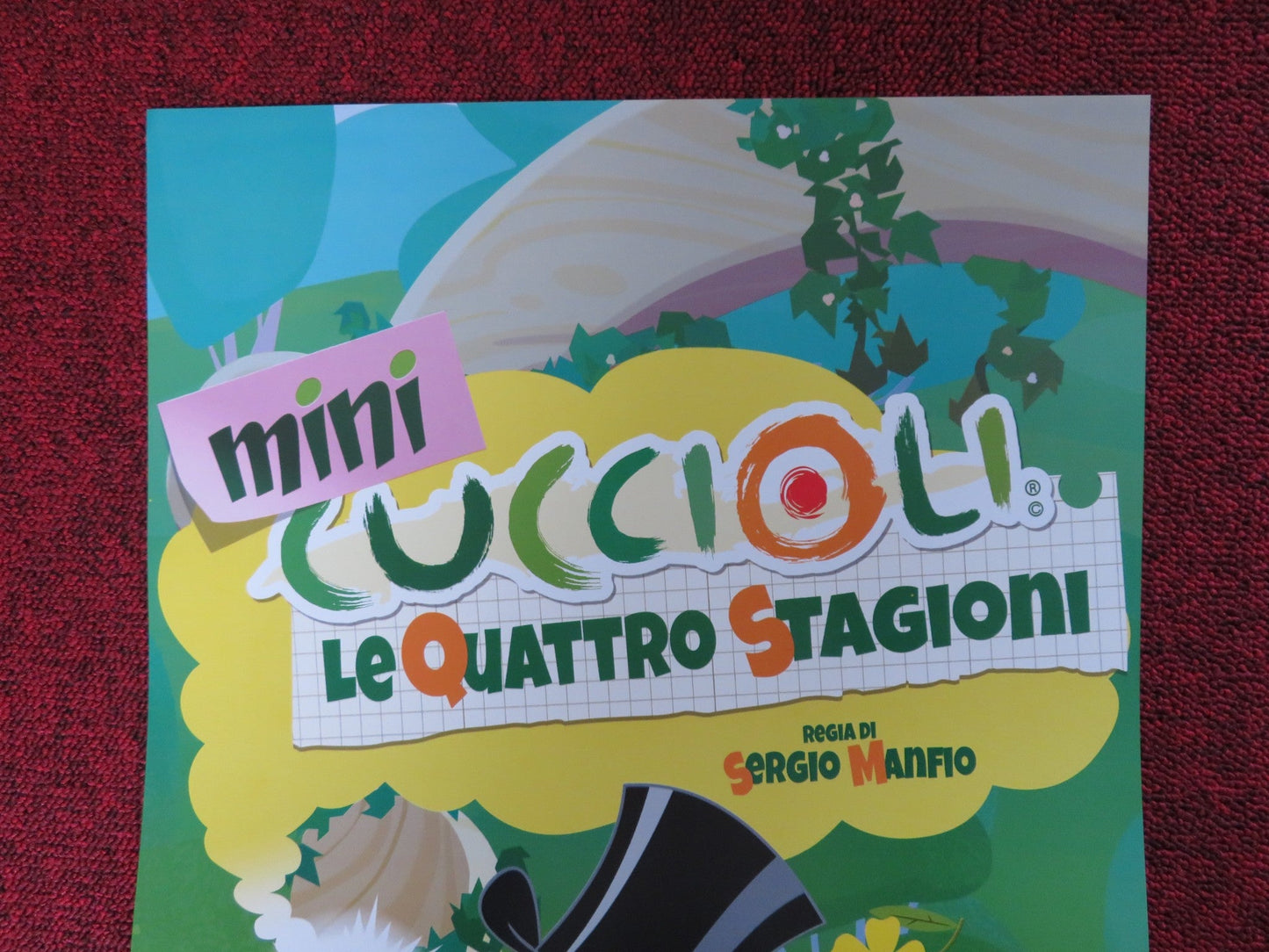 MINI CUCCIOLI LE QUATTRO STAGIONI ITALIAN LOCANDINA POSTER SERGIO MANFIO 2018 Rendezvous Cinema Movie posters