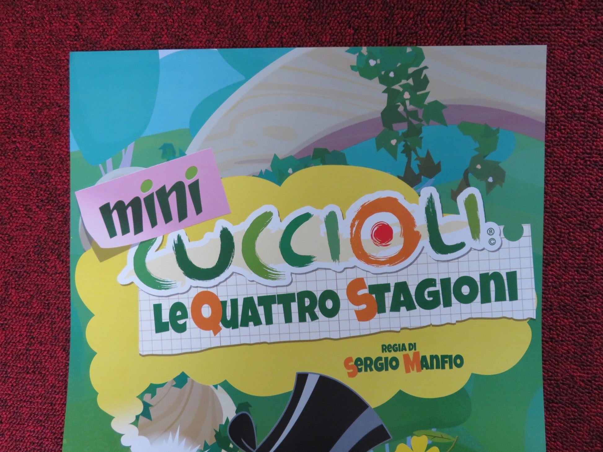 MINI CUCCIOLI LE QUATTRO STAGIONI ITALIAN LOCANDINA POSTER SERGIO MANFIO 2018 Rendezvous Cinema Movie posters