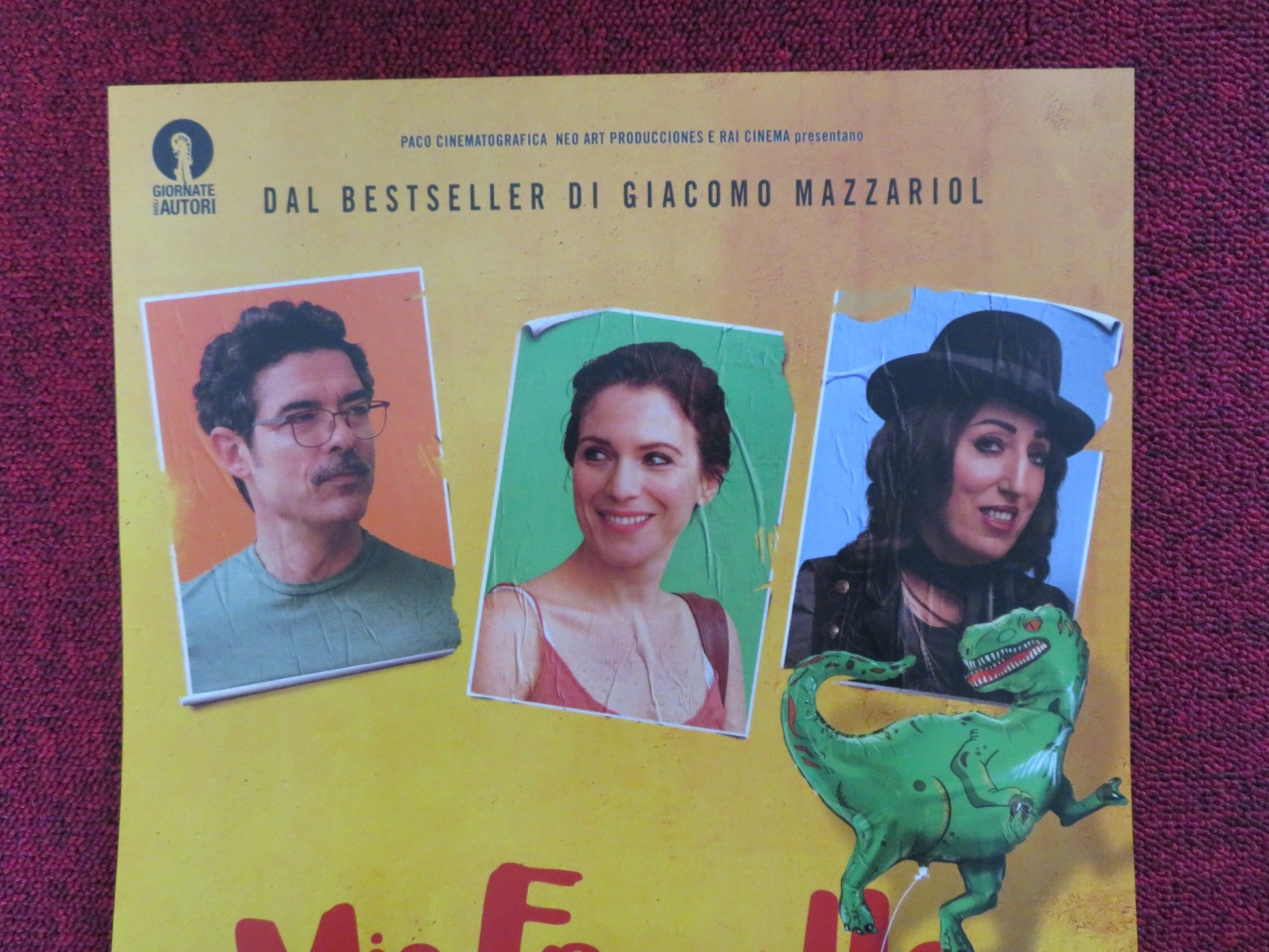 MIO FRATELLO RINCORRE I DINOSAURI ITALIAN LOCANDINA POSTER A. GASSMANN 2019 Rendezvous Cinema Movie posters