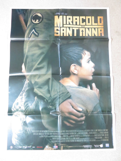 MIRACLE AT ST. ANNA ITALIAN 2 FOGLIO POSTER DEREK LUKE MICHAEL EALY 2008 Rendezvous Cinema Movie posters