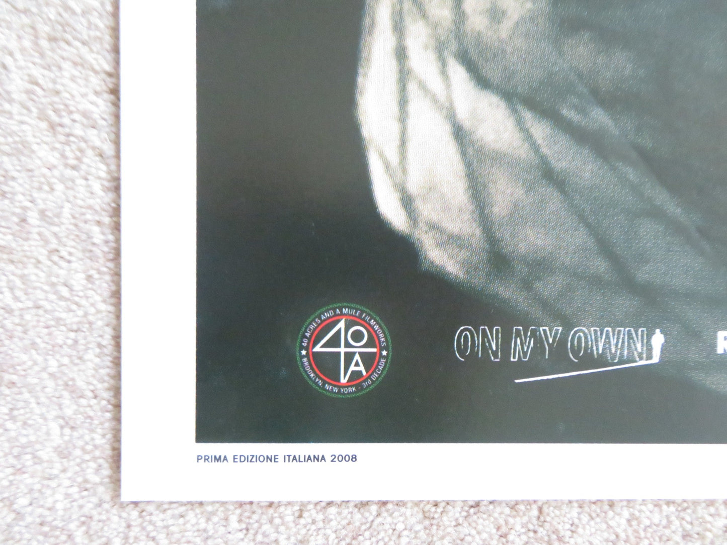 MIRACLE AT ST. ANNA ITALIAN 2 FOGLIO POSTER DEREK LUKE MICHAEL EALY 2008 Rendezvous Cinema Movie posters