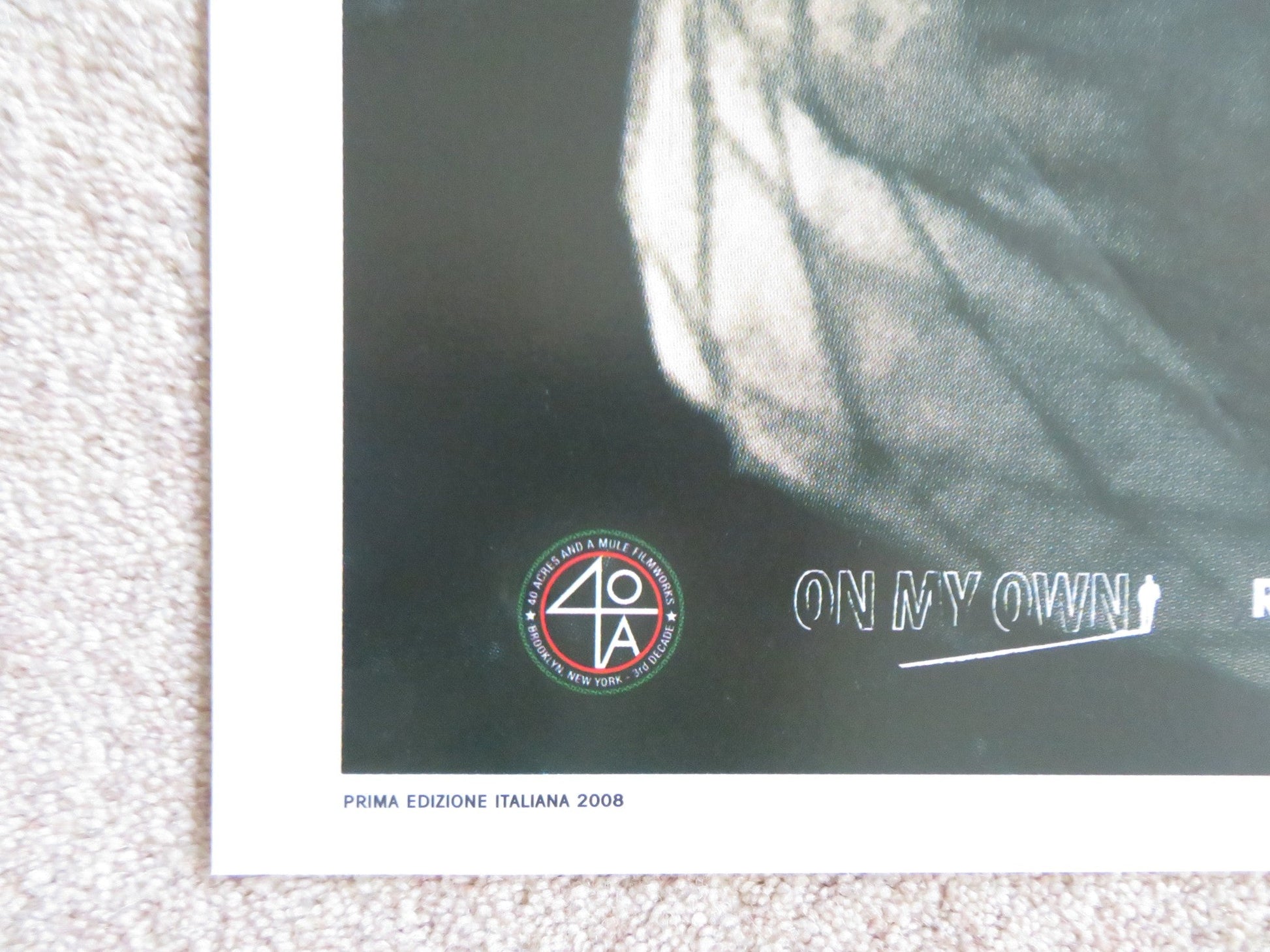 MIRACLE AT ST. ANNA ITALIAN 2 FOGLIO POSTER DEREK LUKE MICHAEL EALY 2008 Rendezvous Cinema Movie posters