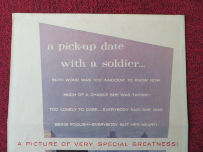 MIRACLE IN THE RAIN US INSERT (14"x 36") POSTER JANE WYMAN CAN JOHNSON 1956 Movie posters