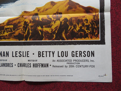 MIRACLE OF HILLS FOLDED US ONE SHEET POSTER REX REASON NAN LESLIE 1959 Movie posters